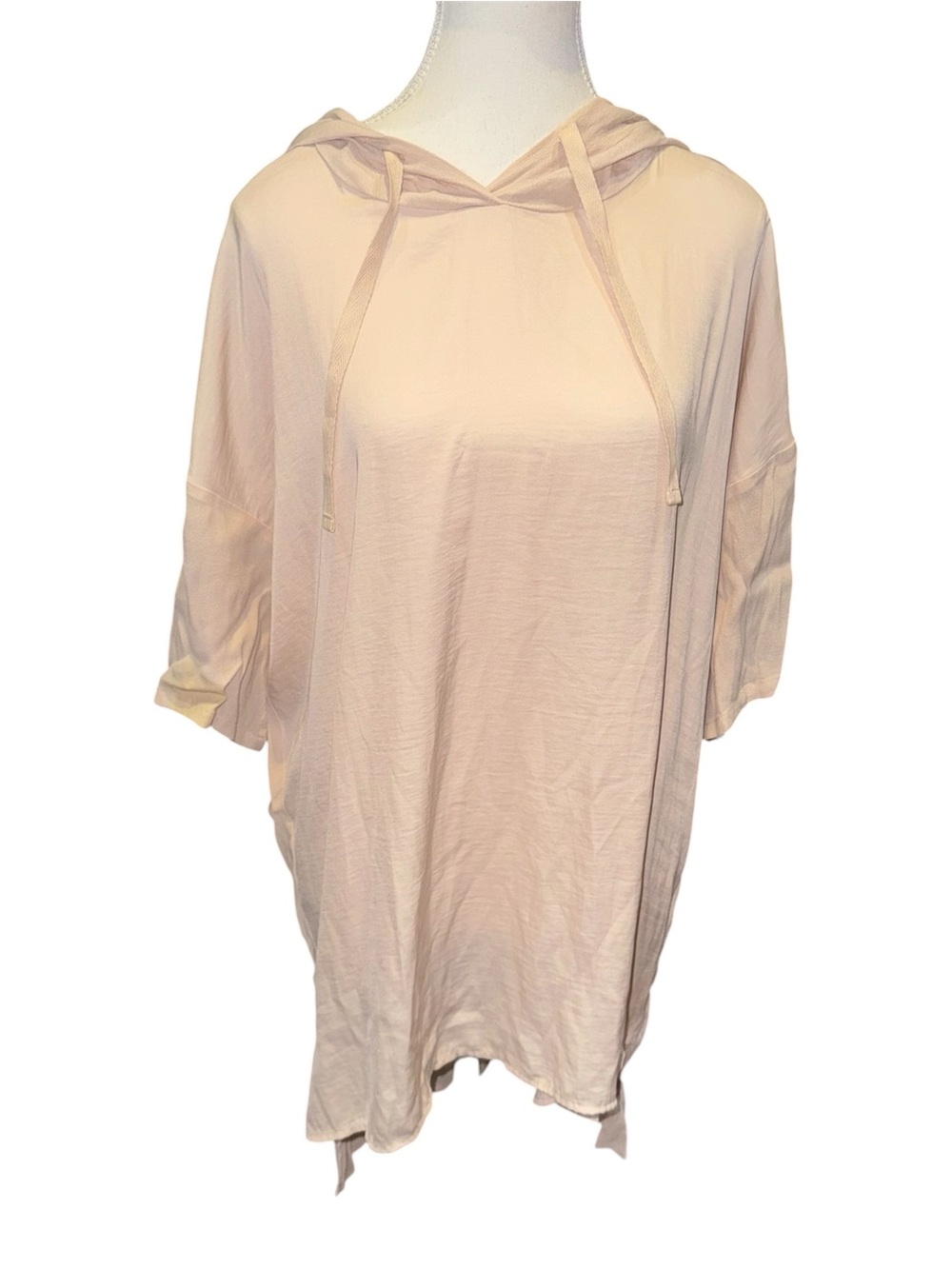 Hooded tunic top